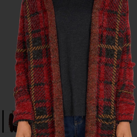 Natural Reflections Hooded Long-Sleeve Coatigan - Picture 4 of 10